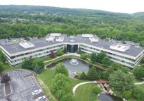 Chesterbrook Corporate Center alternative aerial view with fountain