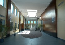 240 Radnor Interior Lobby with stairs in background