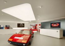 Algar Ferrari of Philadelphia Showroom and welcome desk area