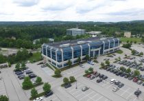 Aerial of Quarry Ridge Office Building and Parking Lot