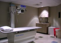 Interior of a healthcare examination room