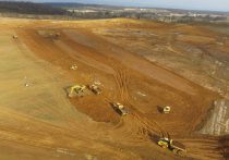 Penn Commerce Center Aerial of Construction Site