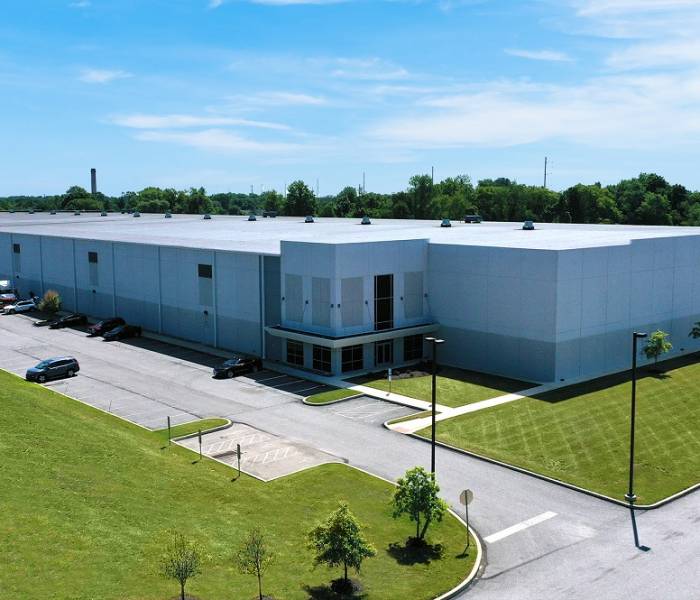 103 Commerce Warehouse Exterior Aerial View